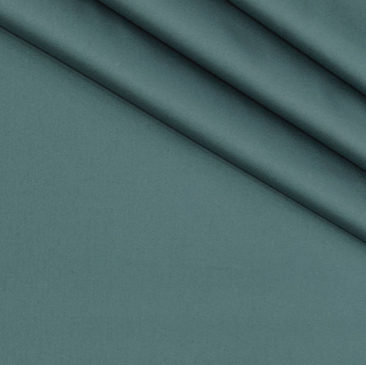 Shirt Fabric Soktas 80s Giza Cotton Plain Colour Glaucous Green
